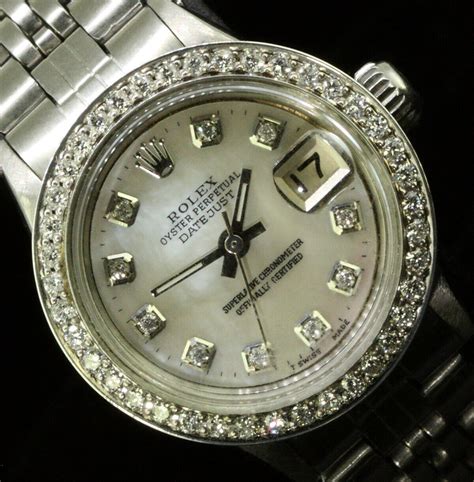 rolex oyster perpetual ladies diamond bezel|rolex datejust 36 oystersteel.